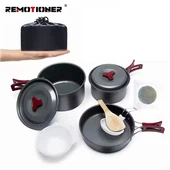 ชุดเครื่องครัวค่ายครัวกลางแจ้ง